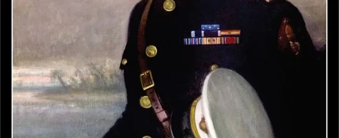 Portrait of Medal of Honor Marine Alexander “Sandy” Bonnyman Jr.